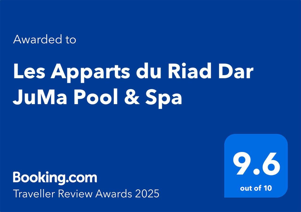 Riad Dar Juma, Suites & Appartements, Spa & Piscine Chauffee Marrakesch Exterior foto